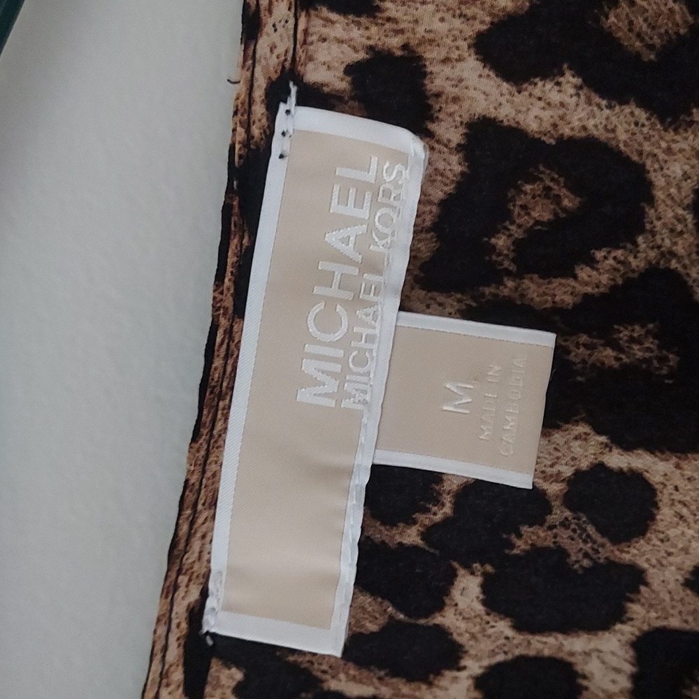 Michael Kors Women’s Julia Animal Print Dress,Size med Ret.$155  My Listing$40 - Picture 4 of 6